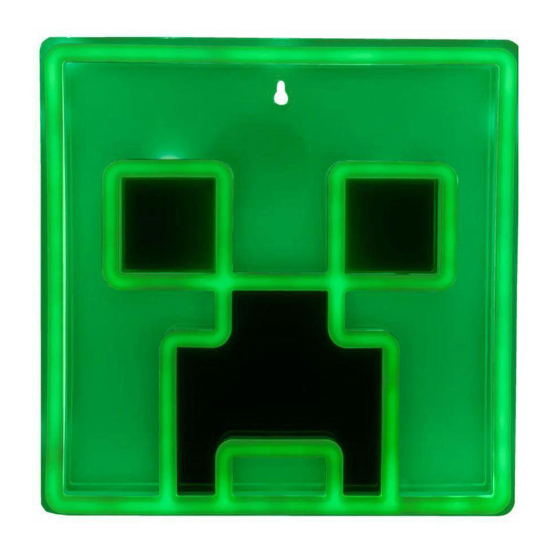 Chargez l'image dans la visionneuse de la galerie, Minecraft creeper led neon wandlamp