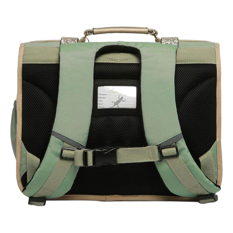 Chargez l'image dans la visionneuse de la galerie, Caméléon schooltas glossy green - 38cm