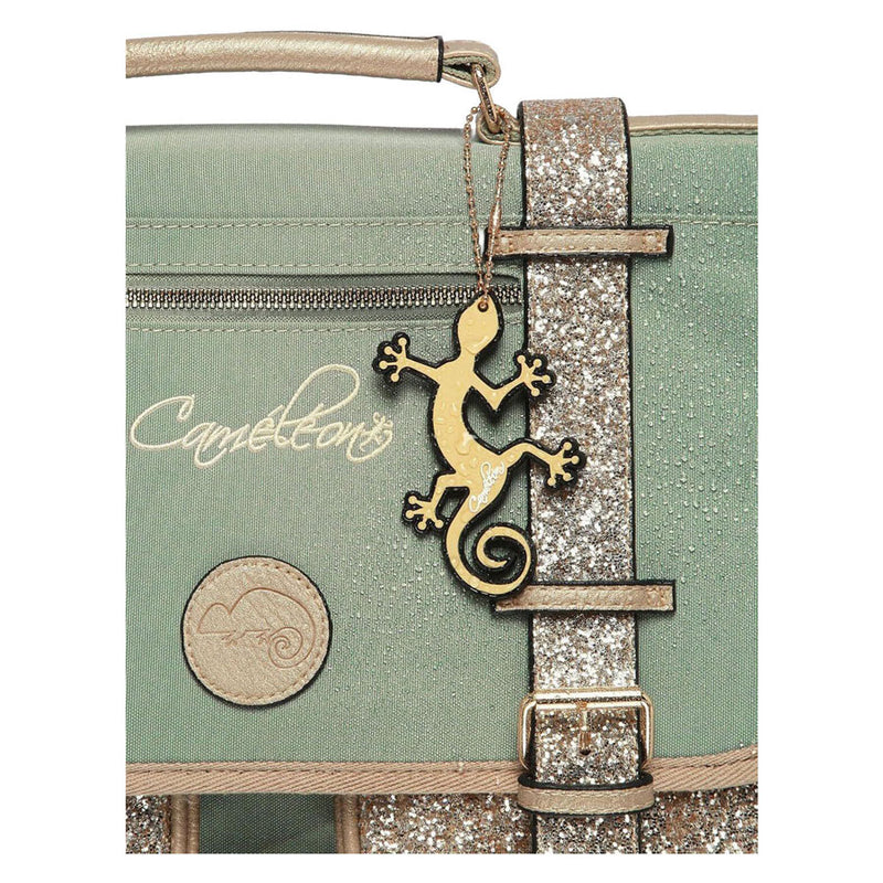 Chargez l'image dans la visionneuse de la galerie, Caméléon schooltas glossy green - 38cm