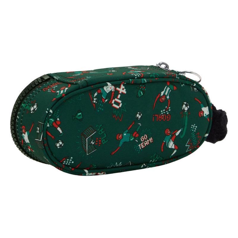 Afbeelding laden in galerijviewer, Kipling duobox soccer print etui