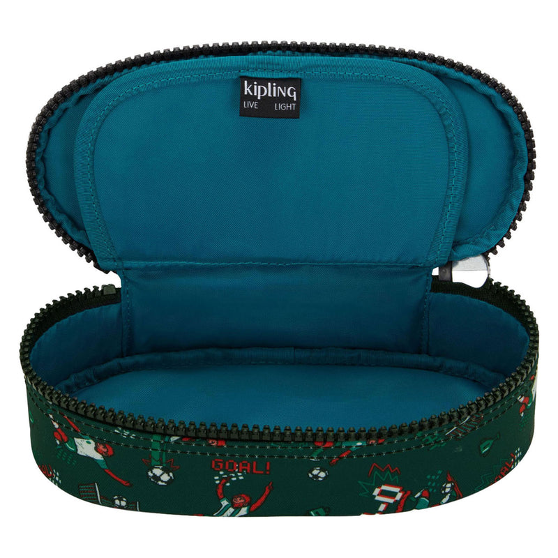 Afbeelding laden in galerijviewer, Kipling duobox soccer print etui