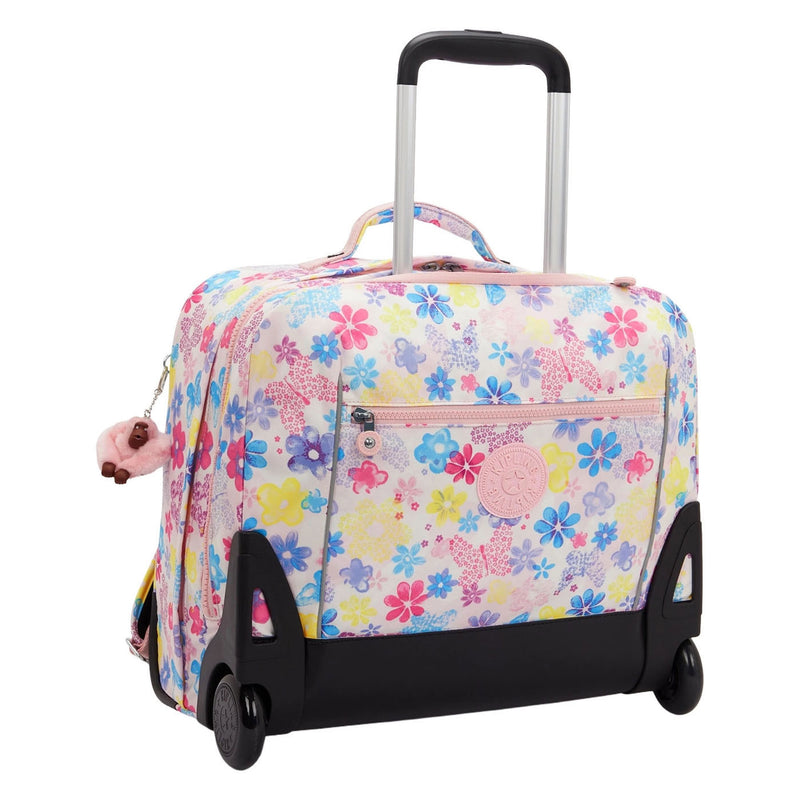 Afbeelding laden in galerijviewer, Kipling giorno trolley reistas - flower stamp