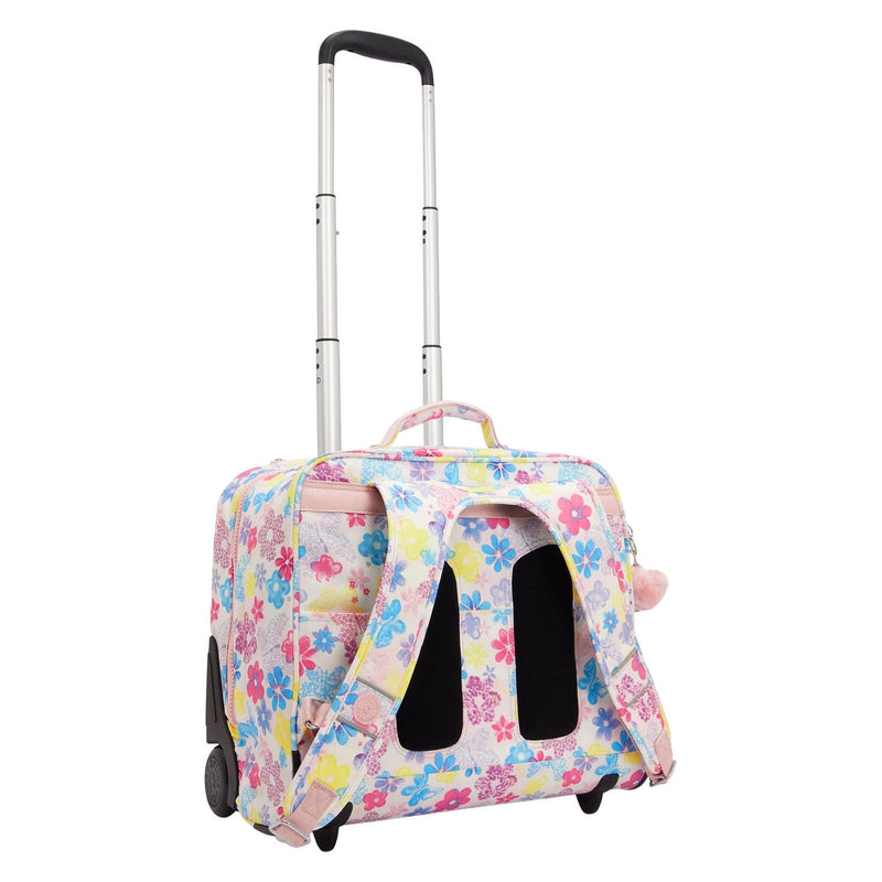 Afbeelding laden in galerijviewer, Kipling giorno trolley reistas - flower stamp