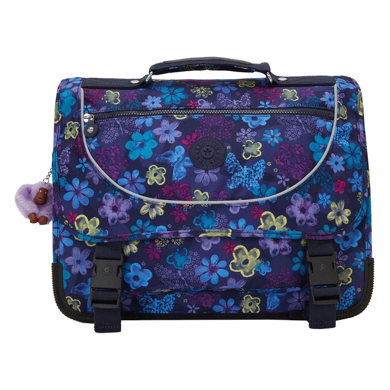 Afbeelding laden in galerijviewer, Kipling preppy rugzak - dark flower stamp