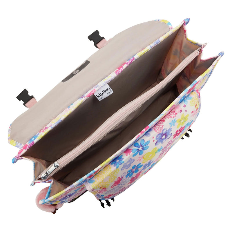 Afbeelding laden in galerijviewer, Kipling preppy rugzak - flower stamp