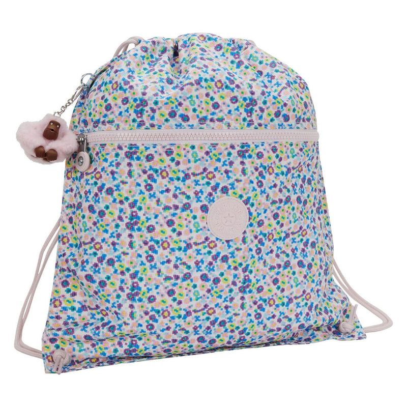 Afbeelding laden in galerijviewer, Kipling supertaboo gymtas - digi flower print