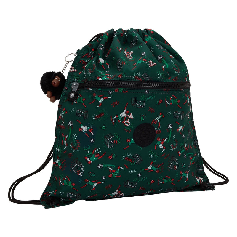 Afbeelding laden in galerijviewer, Kipling supertaboo gymtas - soccer print