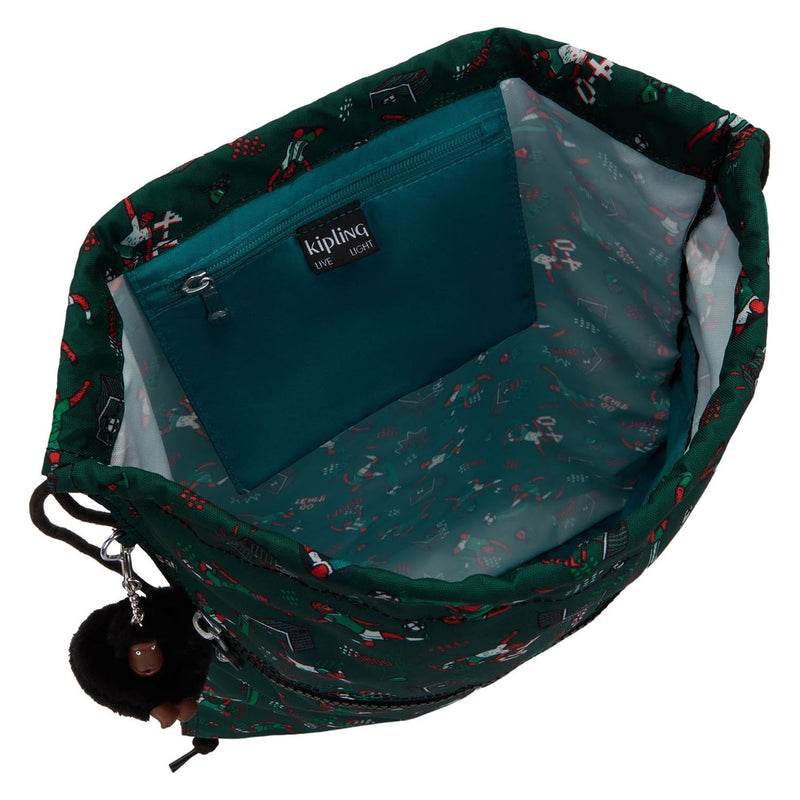 Afbeelding laden in galerijviewer, Kipling supertaboo gymtas - soccer print