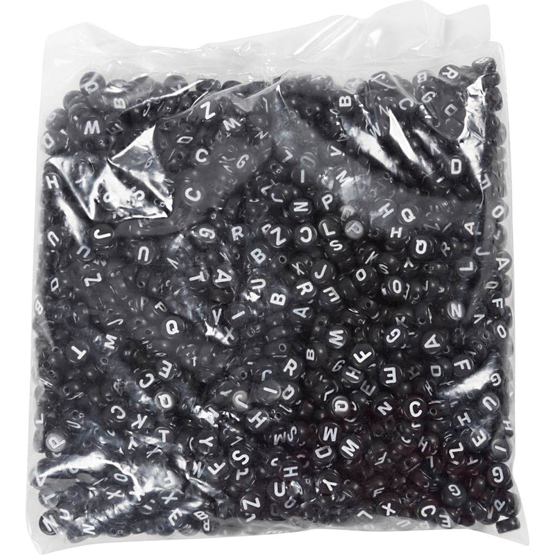 Laden Sie das Bild in Galerie -Viewer, Https: www.cchobby.nl letterkralen-a-o-d-7-mm-gatgrootte-1-2-mm-zwart-165-gr-1-doos