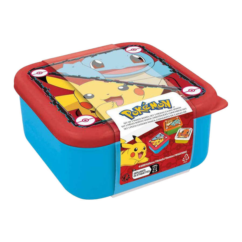 Afbeelding laden in galerijviewer, Pokémon pokemon snackboxen 3-in-1
