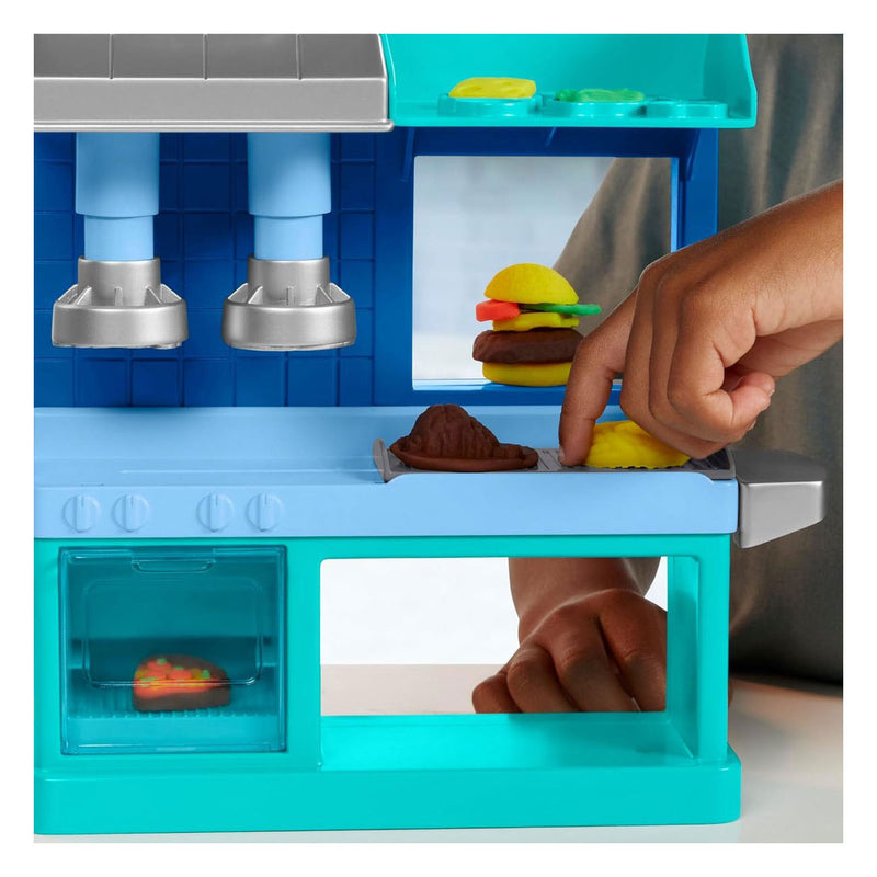 Afbeelding laden in galerijviewer, Play-doh kitchen creations chefs drukke restaurant - 5 kleipotjes