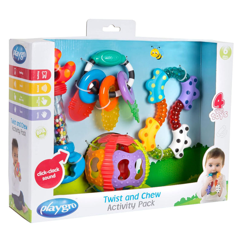 Chargez l'image dans la visionneuse de la galerie, Draai bijt activiteitenset babyspeelgoed