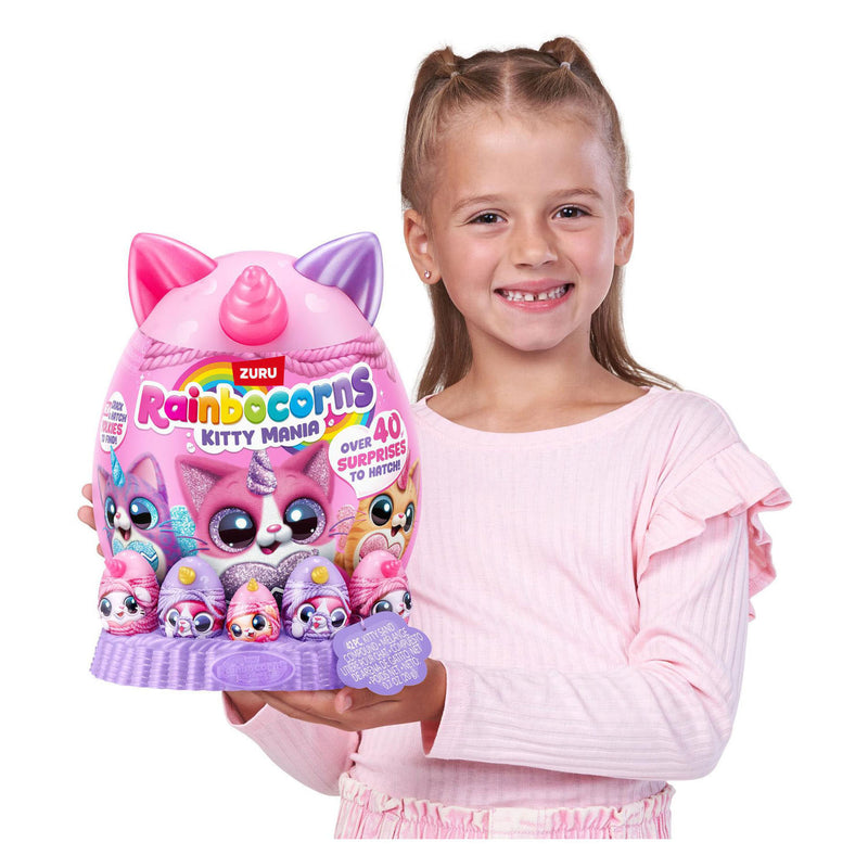 ギャラリービューアに画像をロードする, Zuru rainbocorns eggzania kitty mania verrassingsei