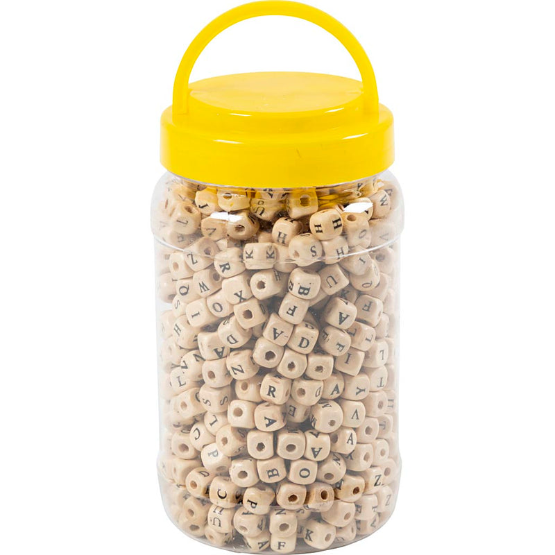Laden Sie das Bild in Galerie -Viewer, Https: www.cchobby.nl houten-kralen-afm-7x7-mm-gatgrootte-3-mm-wit-400-ml-200-gr-1-doos