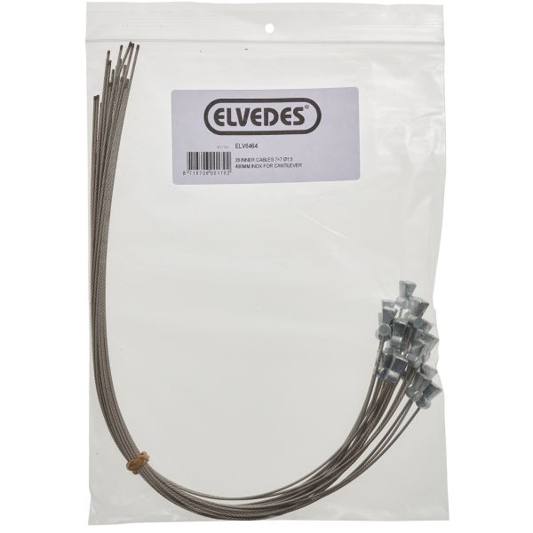 Load image into Gallery viewer, Elvedes rvs cantilever binnenkabel ø1.5 mm l=400mm (20 stuks in zakje)