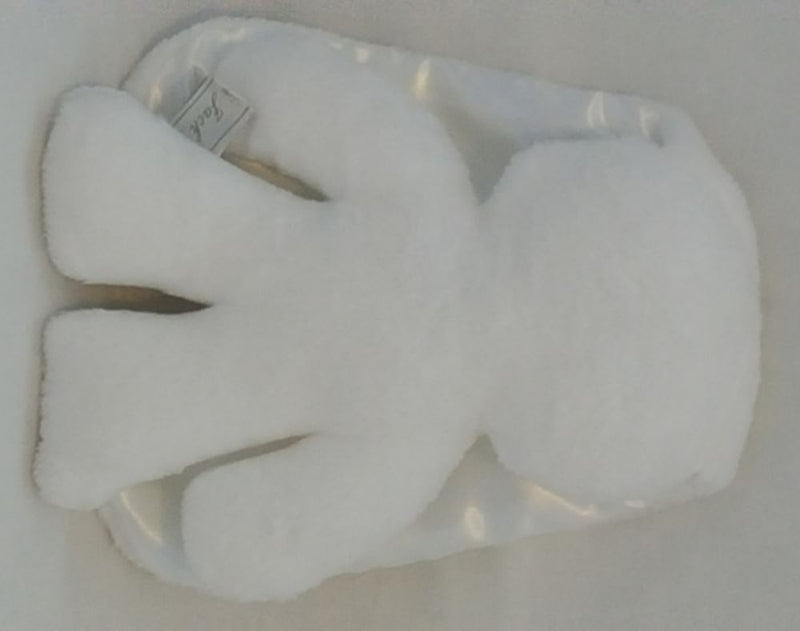 Afbeelding laden in galerijviewer, Snuggle bunny wit met witte oren. 26 cm