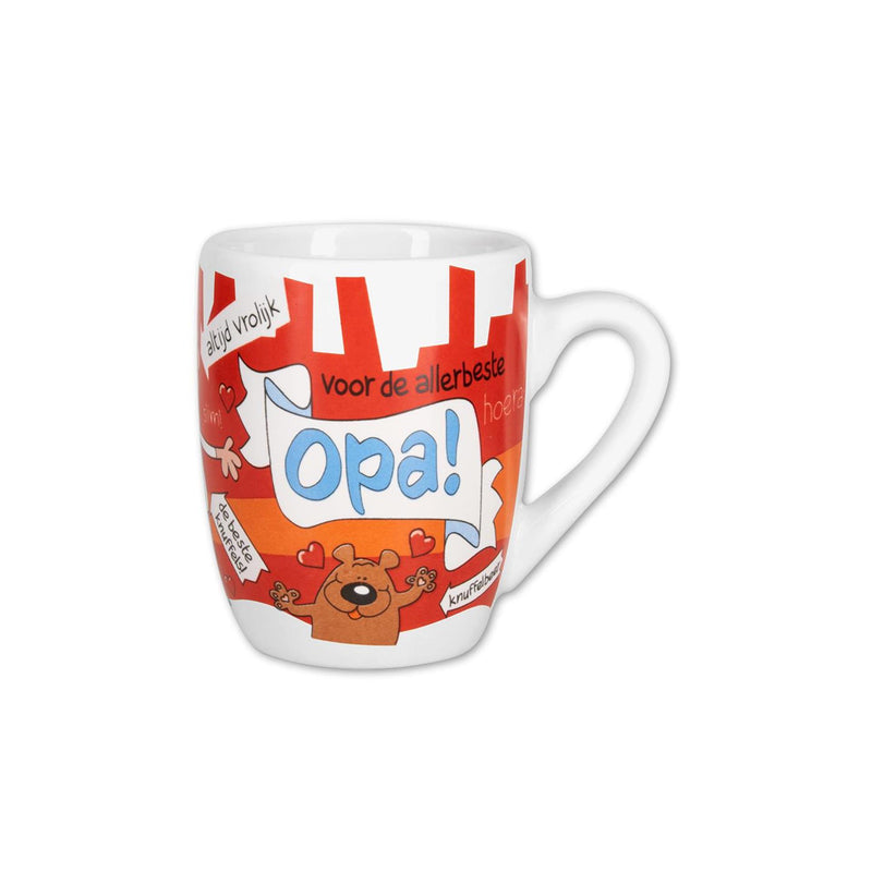 Laden Sie das Bild in Galerie -Viewer, Paperdreams cartoonmok - opa 2 - keramiek 440ml
