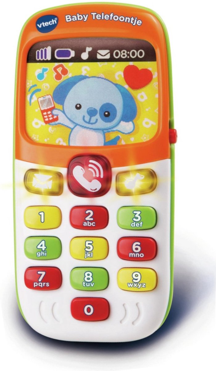 Afbeelding laden in galerijviewer, Vtech baby telefoontje