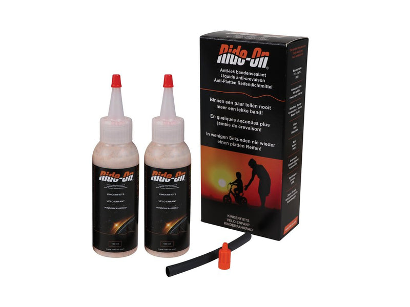 Load image into Gallery viewer, Ride-on bandensealant voor kinderfiets - 2 x 100ml