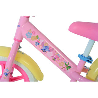 Afbeelding laden in galerijviewer, No brand loopfiets staal disney stitch roze