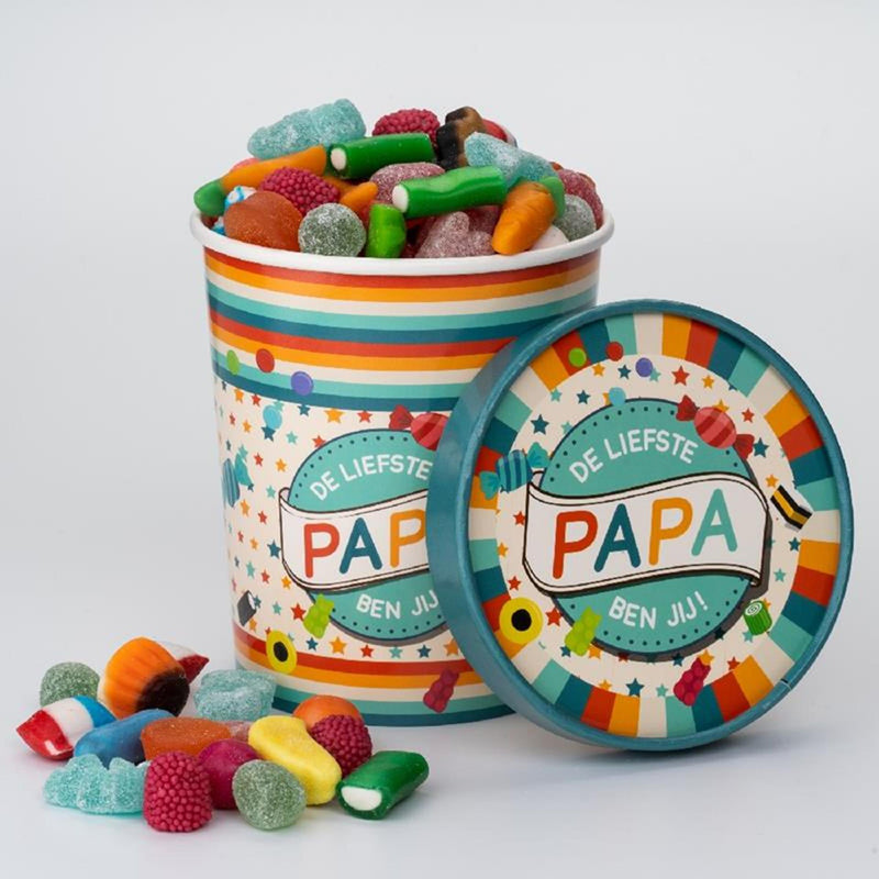 Afbeelding laden in galerijviewer, Paperdreams snoepbeker ã˜12x14cm - papa