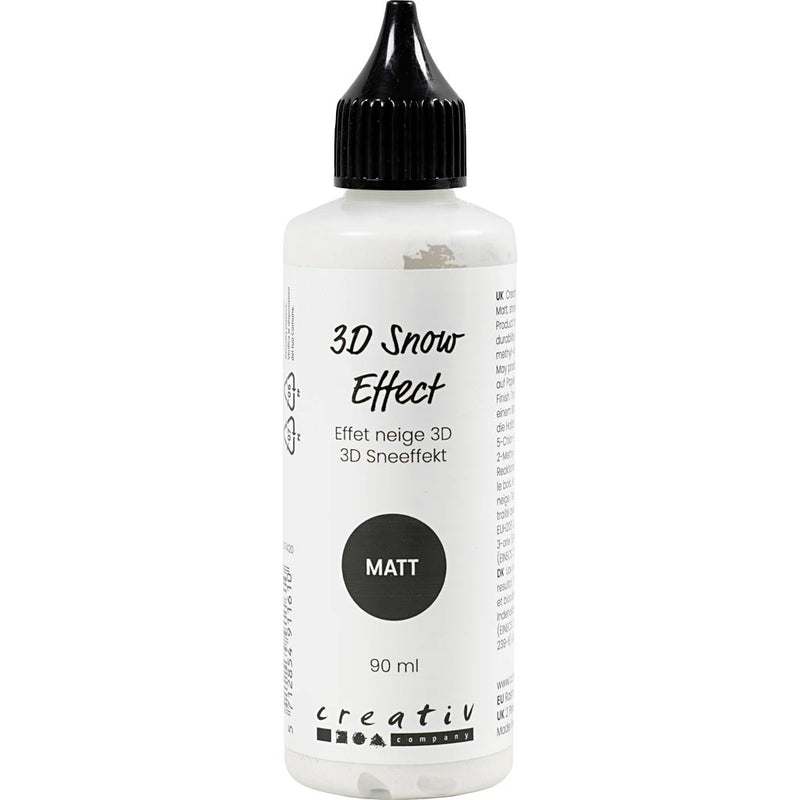 ギャラリービューアに画像をロードする, Http: www.cchobby.nl 3d-sneeuweffect-matt-wit-90-ml-1-fles