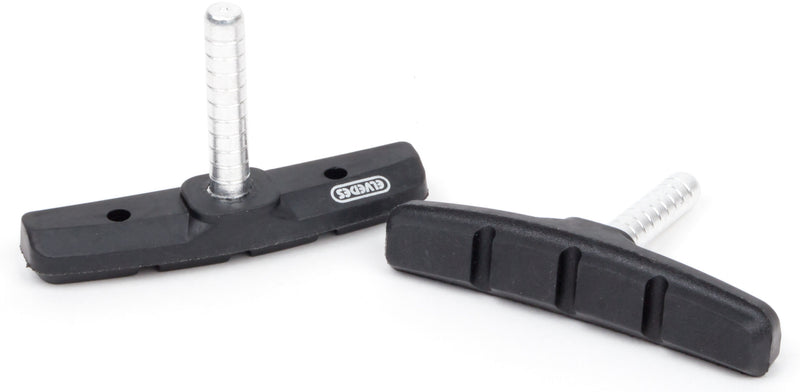 Load image into Gallery viewer, remblokken cantilever 70 x 15 mm zwart 2 stuks