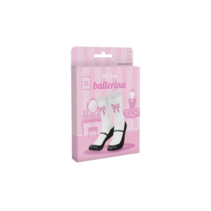 Chargez l'image dans la visionneuse de la galerie, Paperdreams silly socks - ballerina - polyester