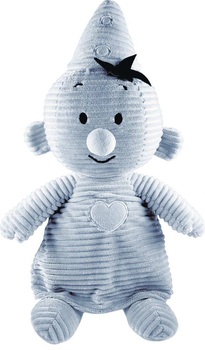 Afbeelding laden in galerijviewer, Bumba knuffel corduroy blauw, 35 cm