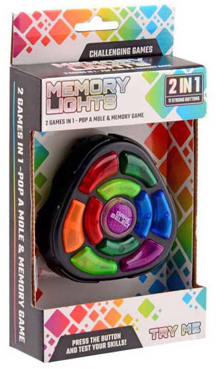 Afbeelding laden in galerijviewer, Johntoy memory spel 2 in 1 - elektronisch geheugenspel voor kinderen.
