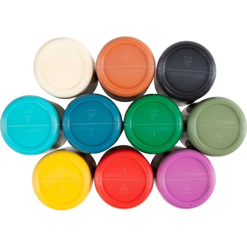 Afbeelding laden in galerijviewer, Https: www.cchobby.nl outdoor-verf-zijdematte-diverse-kleuren-10x250-ml-1-doos-70641100