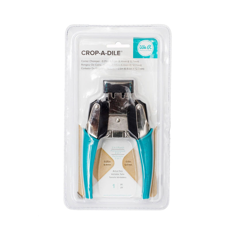Load image into Gallery viewer, We r makers • crop-a-dile corner chomper tool 2 in 1