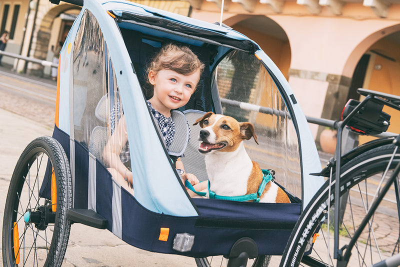 Laden Sie das Bild in Galerie -Viewer, Bellelli kinder fietskar 2 in 1 trailblazer