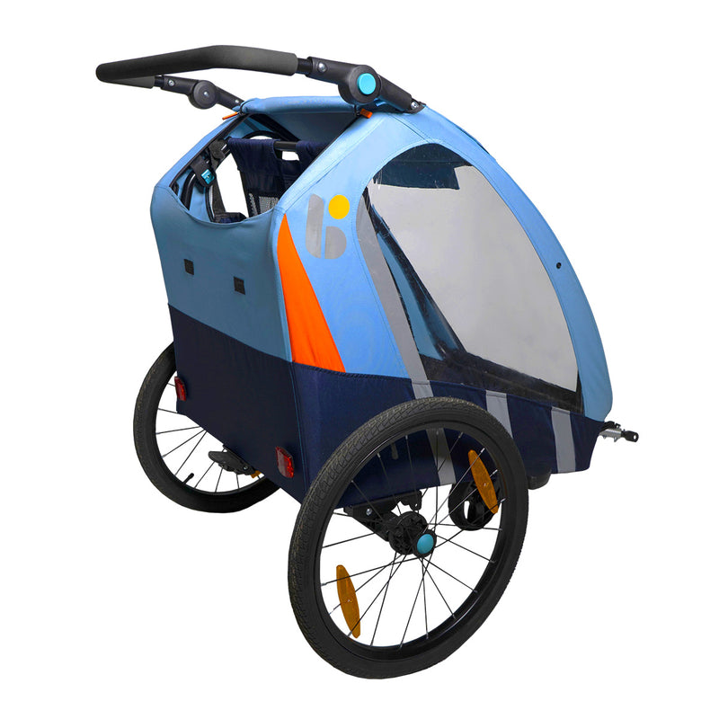 Laden Sie das Bild in Galerie -Viewer, Bellelli kinder fietskar 2 in 1 trailblazer