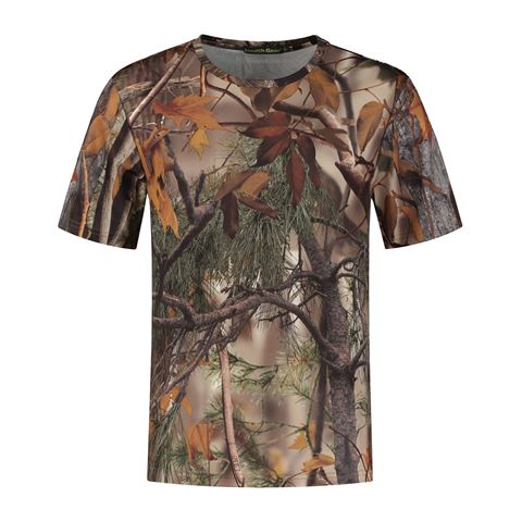Load image into Gallery viewer, Stealth gear t-shirt korte mouw camo bosprint maat l
