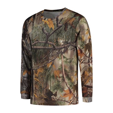 Load image into Gallery viewer, Stealth gear t-shirt lange mouw camo bosprint maat m