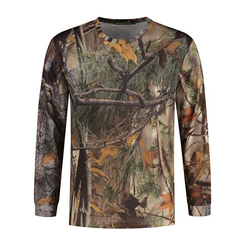 Load image into Gallery viewer, Stealth gear t-shirt lange mouw camo bosprint maat xl