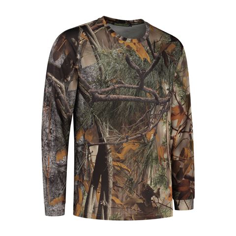 Load image into Gallery viewer, Stealth gear t-shirt lange mouw camo bosprint maat xl