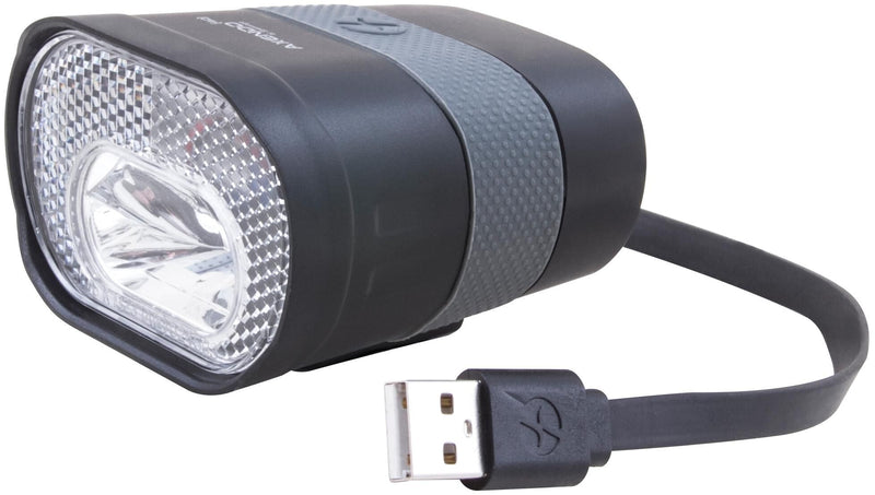 Load image into Gallery viewer, koplamp Axendo 40 Lux USB-oplaadbaar 65 mm zwart