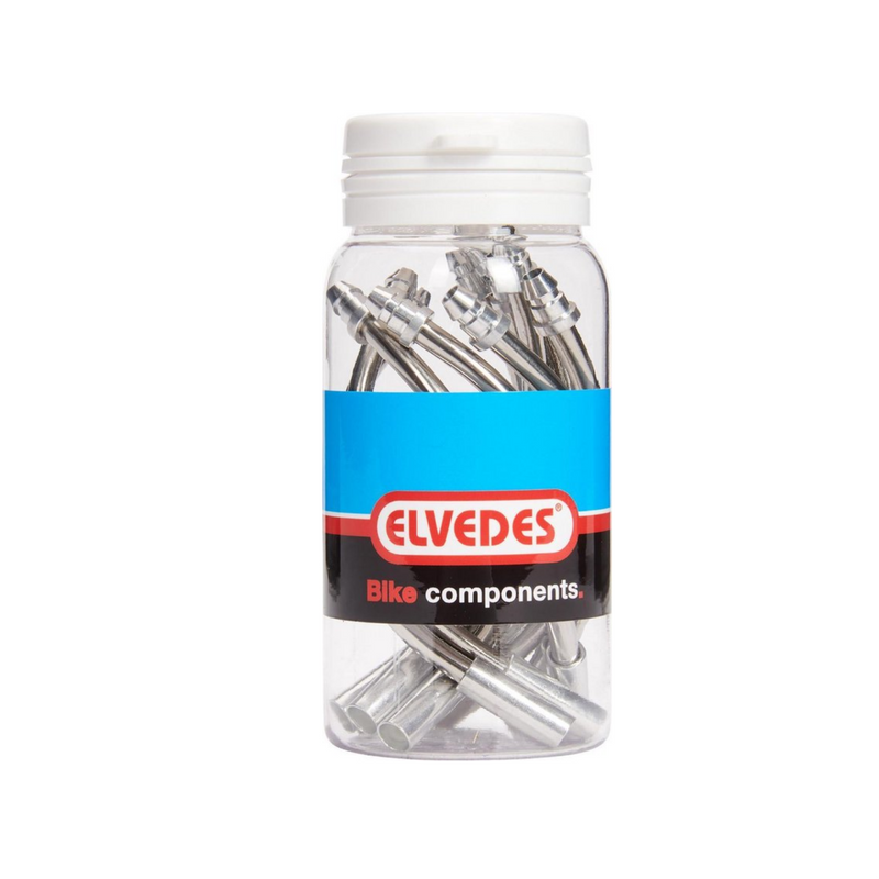 Load image into Gallery viewer, Elvedes v-brake bochtjes 110º ø5,0mm rvs per 10 stuks