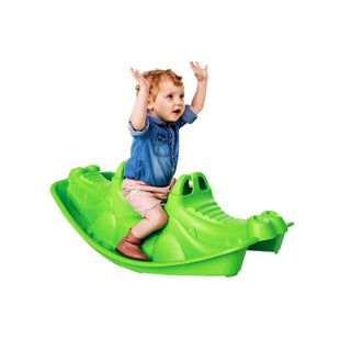 Afbeelding laden in galerijviewer, Paradiso toys crocodile rocker green