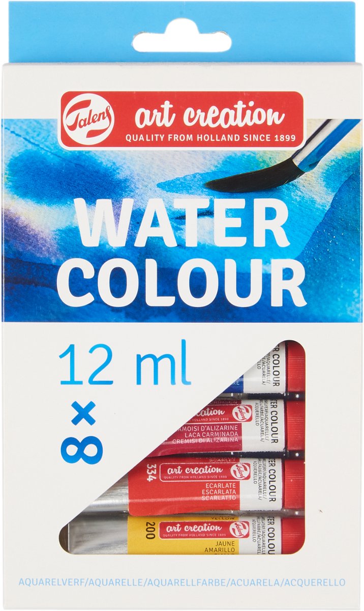 Chargez l'image dans la visionneuse de la galerie, Talens art creation aquarelverfset 8x12ml