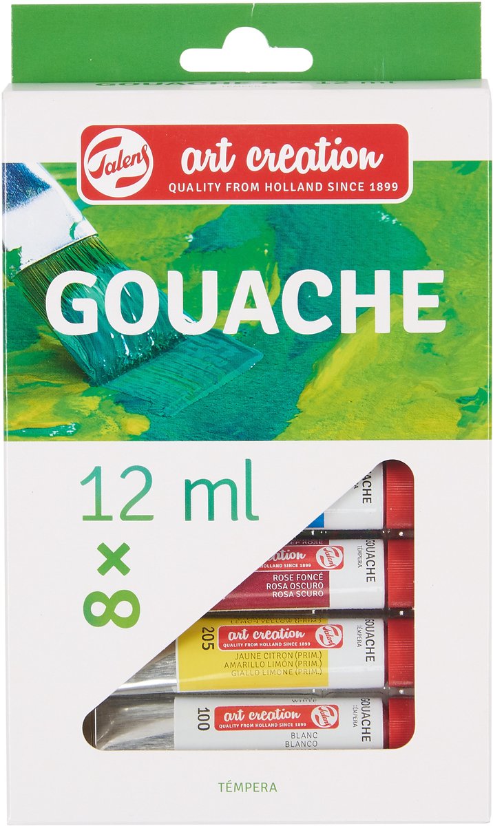 Chargez l'image dans la visionneuse de la galerie, Talens art creation gouache set 8x12ml