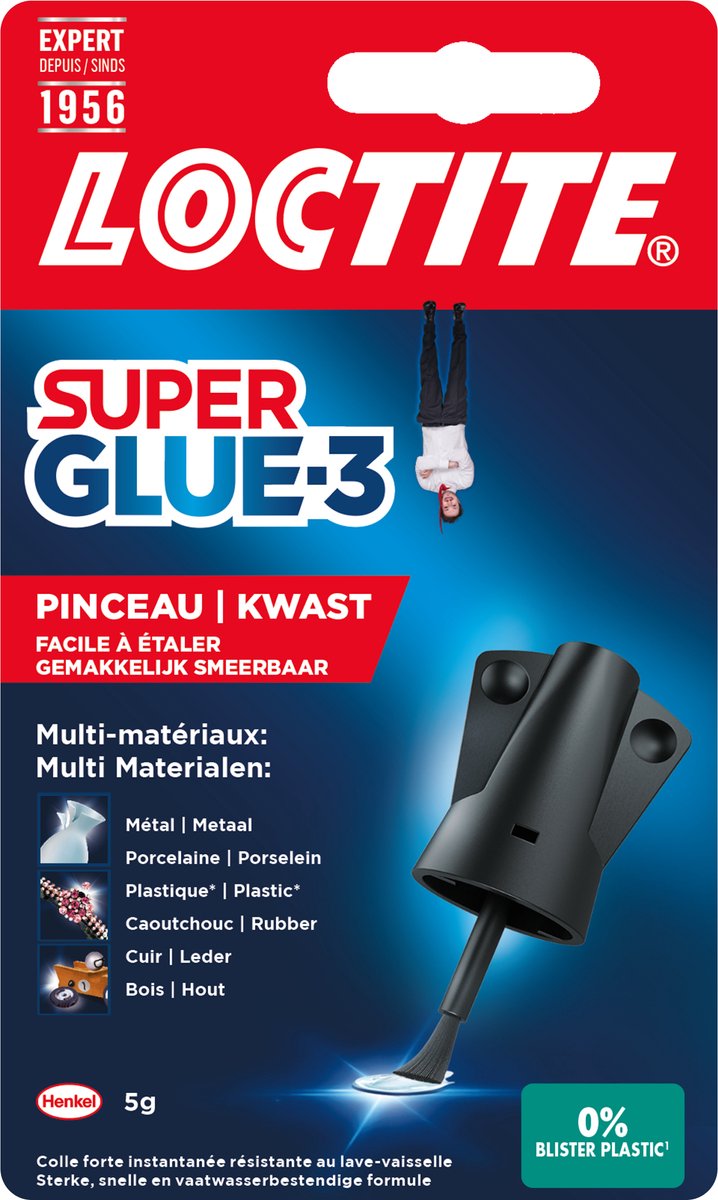 ギャラリービューアに画像をロードする, Loctite brush 5 g high precision | ideaal aanbrengen met kwast | high precision secondelijm | seconde lijm voor universele toepassing | seconden lijm, multilijm alleslijm | hobby| reparatiesecondelijm.