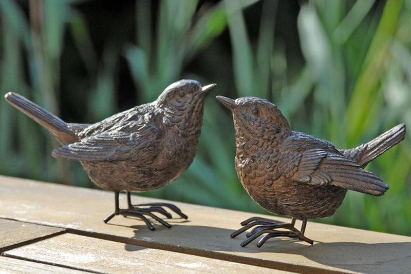 Chargez l'image dans la visionneuse de la galerie, Boltze home beeldje vogel spatz h6cm polyresin
