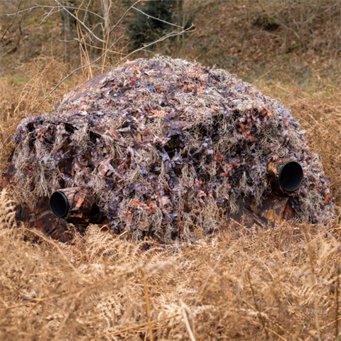 Load image into Gallery viewer, Buteo photo gear hybride camouflagenet natural brown 1,5x3 m