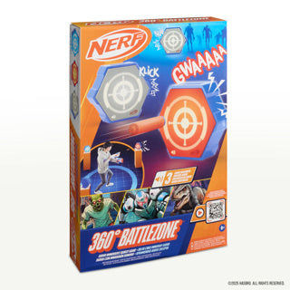 Afbeelding laden in galerijviewer, Hasbro nerf - surroundfx battlefield ie - inclusief accessoires