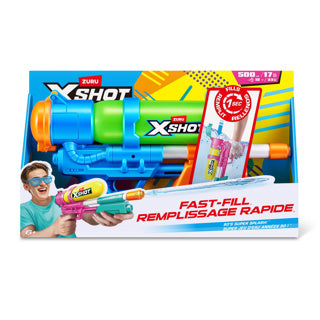 Afbeelding laden in galerijviewer, Waterpistool x-shot fast fill retro blaster assorti