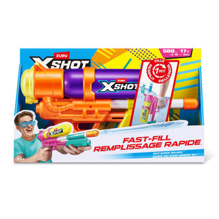 Afbeelding laden in galerijviewer, Waterpistool x-shot fast fill retro blaster assorti
