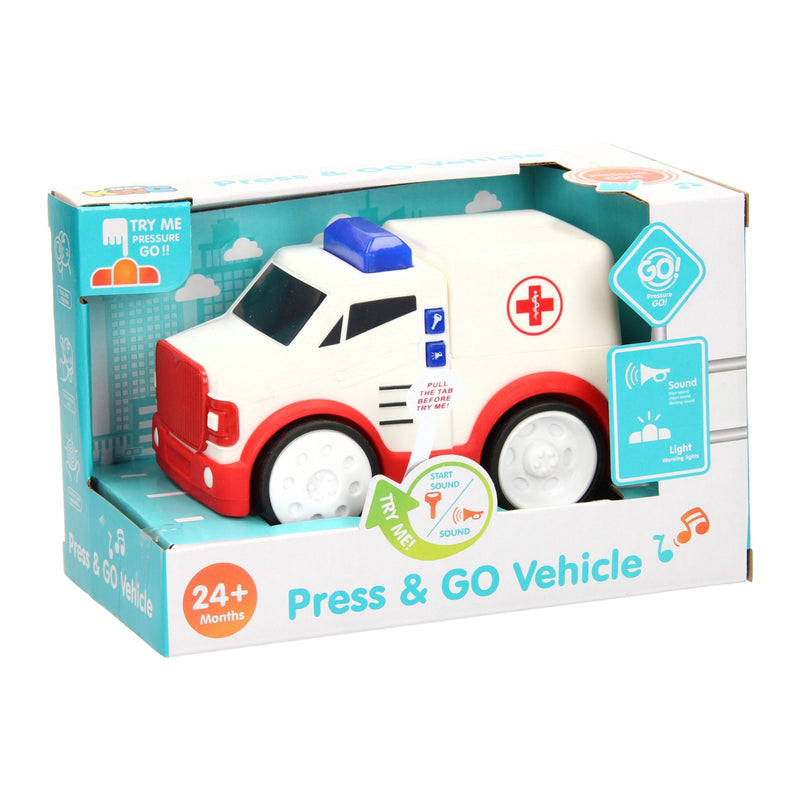 Load image into Gallery viewer, Press go auto - ambulance